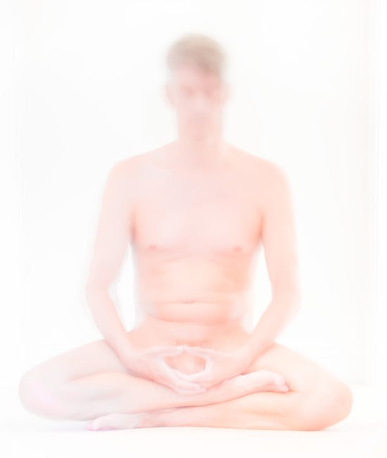 meditating photographer